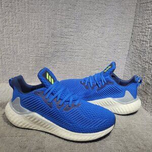 Adidas AlphaBoost Men's Size US 10 Glow Blue Athletic Running Sneakers EG1434